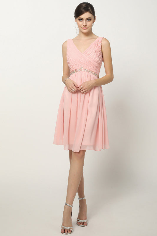 Cocktail Dresses Homecoming A Line Short Cocktail Dress Blush