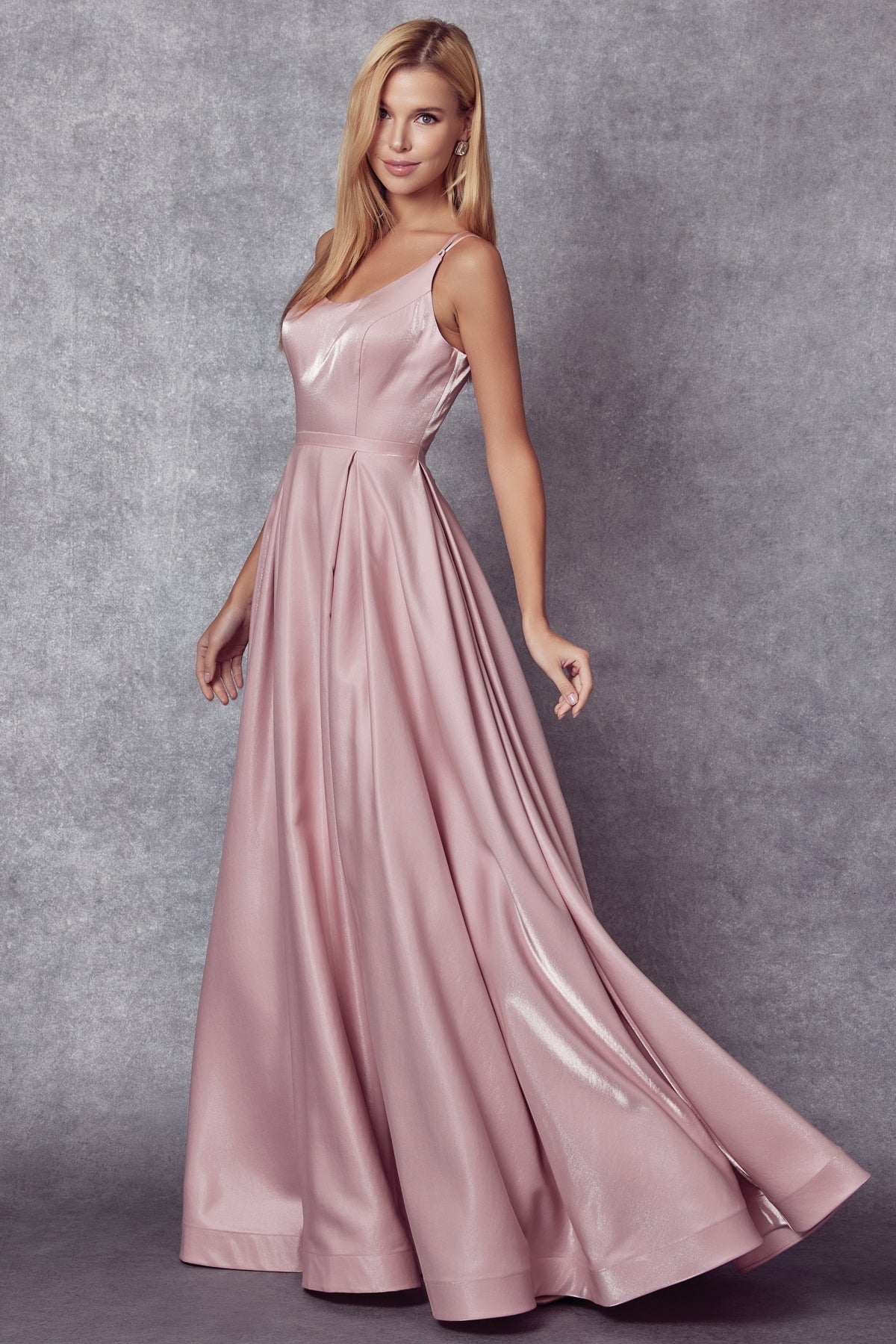 Prom Dresses Long Formal Prom A Line Dress Mauve