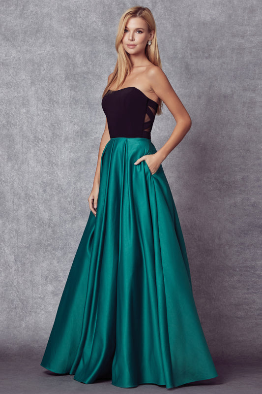 Prom Dresses Long Ball Gown Formal Prom Dress Green