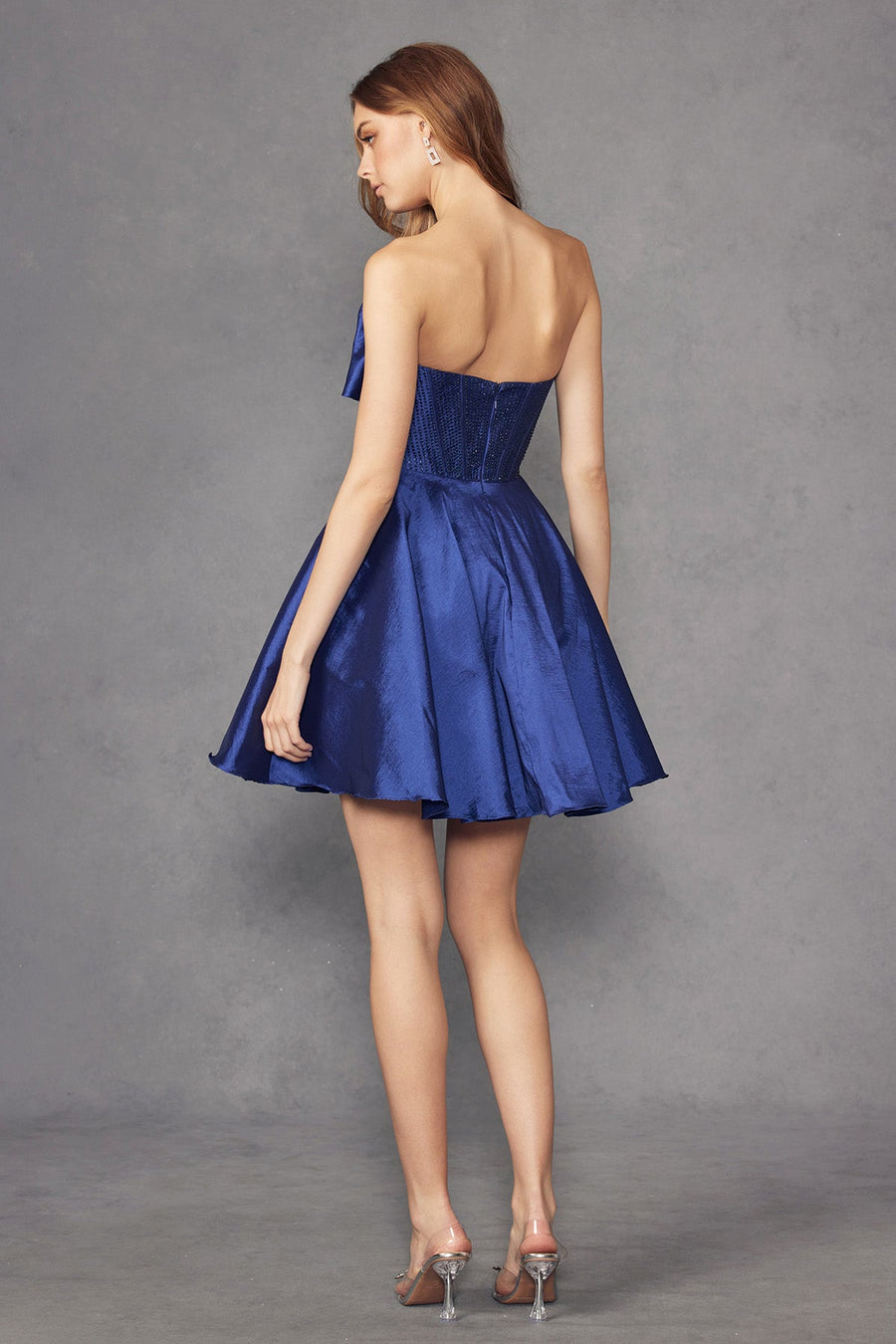 Cocktail Dresses Short Cocktail Homecoming Dress Navy Blue