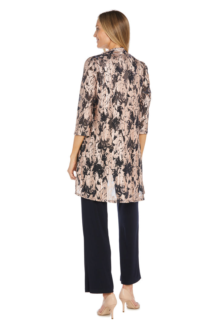 ساعة R&M Richards 1052P باللون الأزرق البحري/الذهبي الوردي، مقاس 12، للبيع