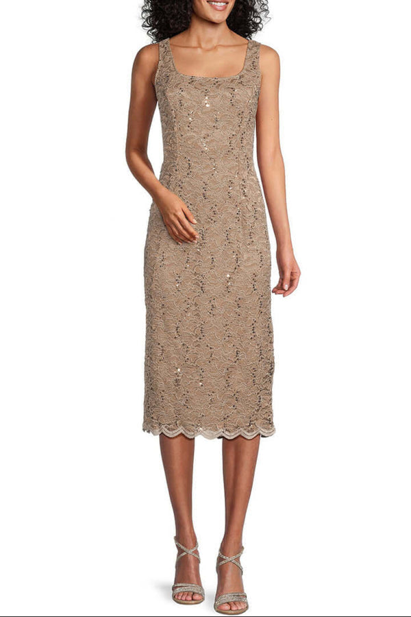 Cocktail Dresses Short Mother of the Bride Jacker Dress Champagne