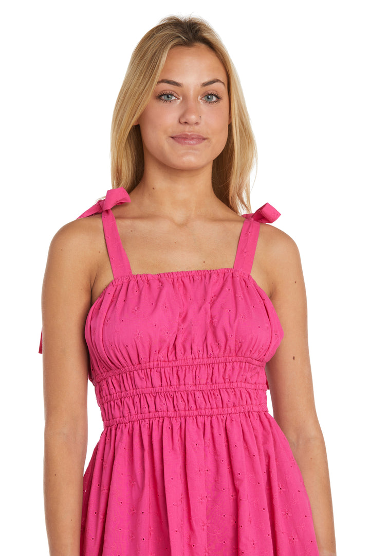 Cocktail Dresses Short Cocktail Ribbon Dress Hot Pink