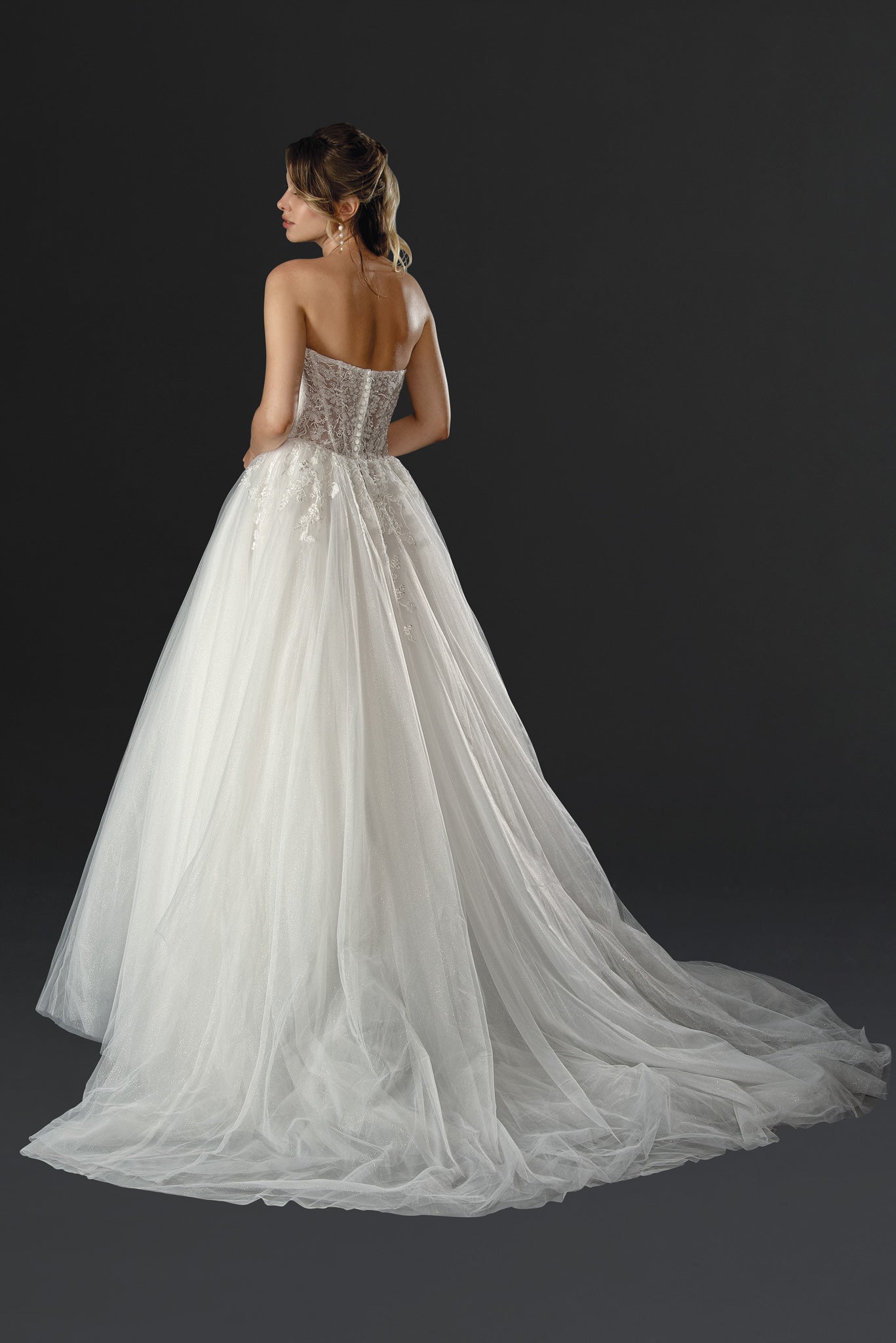 Wedding Dresses Long A Line Wedding Dress Off White