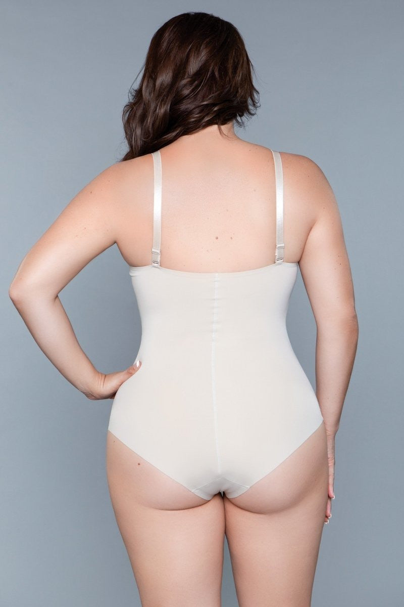 Shapewear What A Waist Shapewear Bodysuit Nude