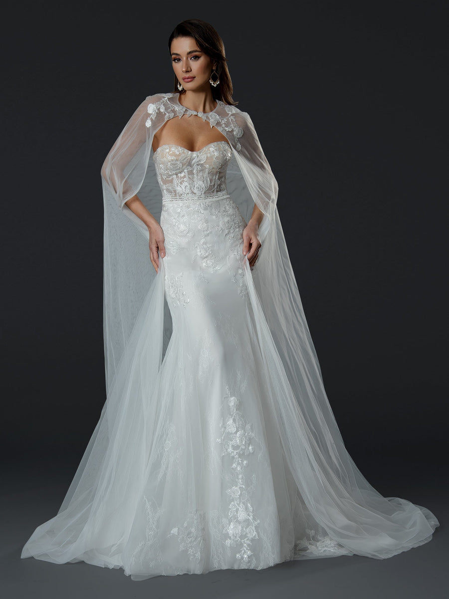 Wedding Dresses Simple Long Wedding Dress Off White