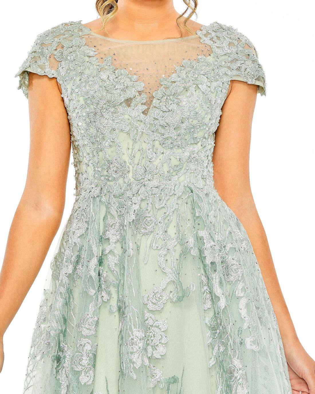 Mother of the Bride Dresses Short Mother of the Bride A Line Midi Dress Sage