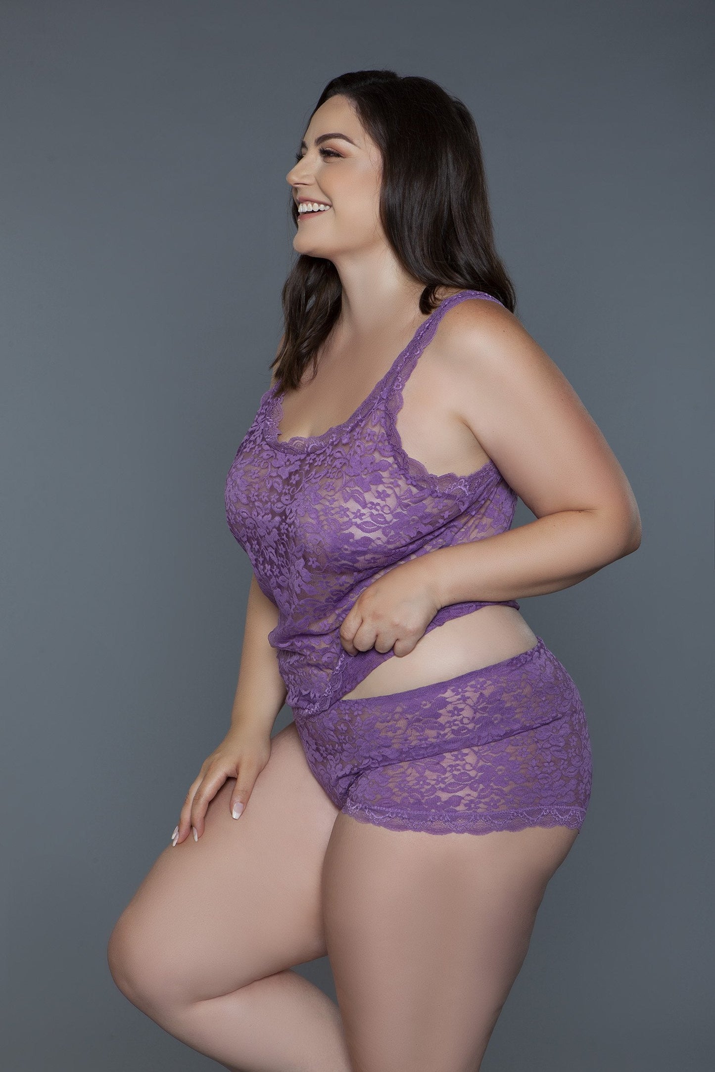 Lingerie  2237 Melina Set Purple