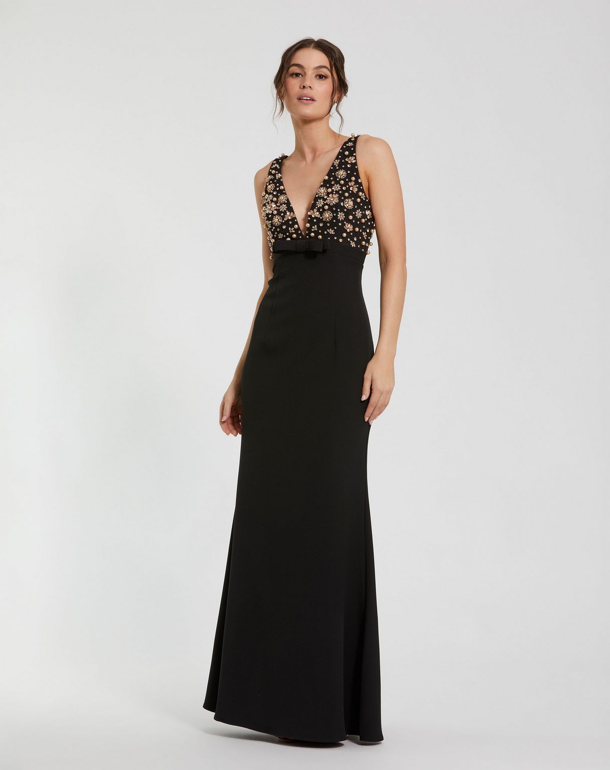 Prom Dresses Long Beaded Formal Prom Dress Black