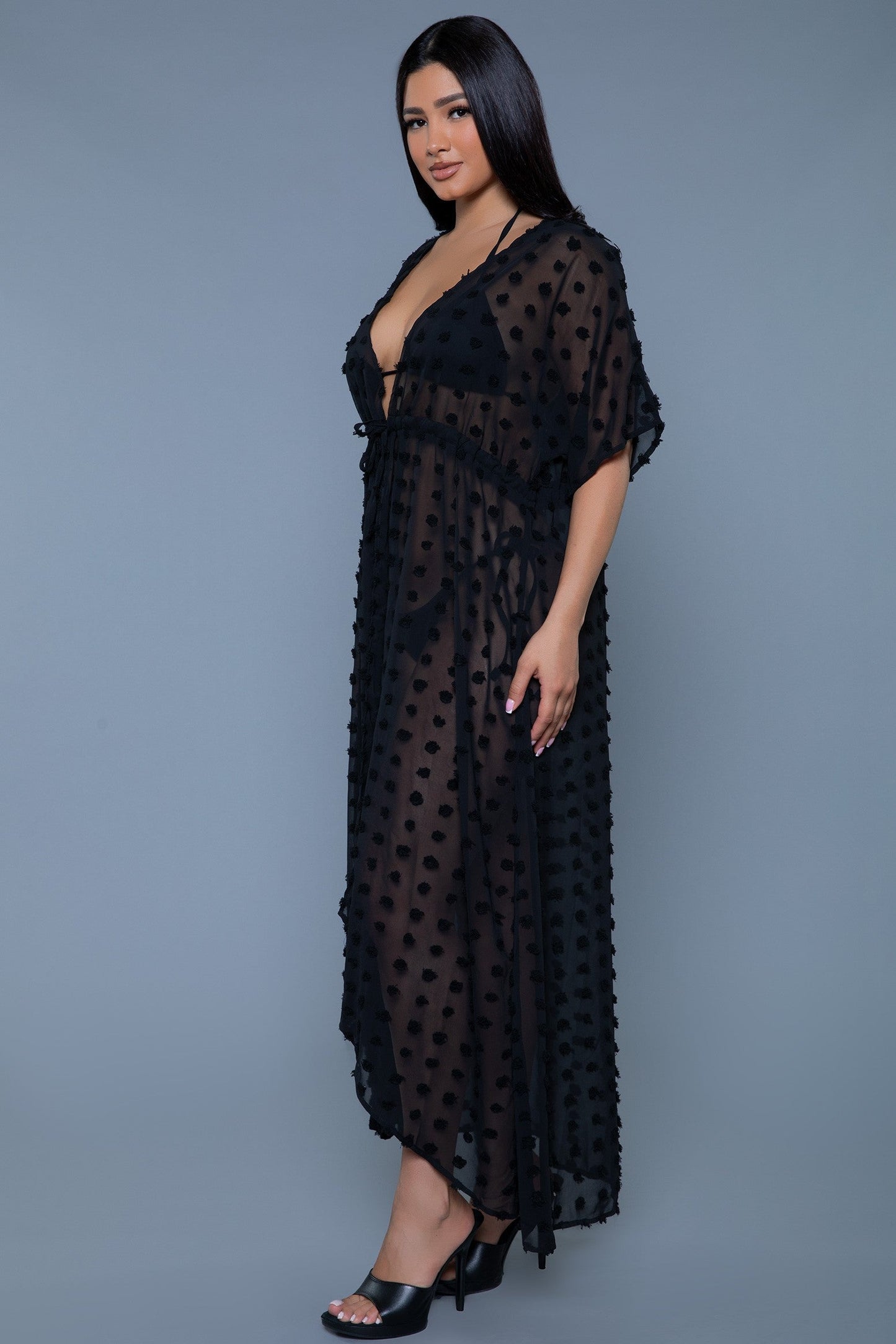 Swimwear 2411 Alice Cover-Up Maxi Dress Black