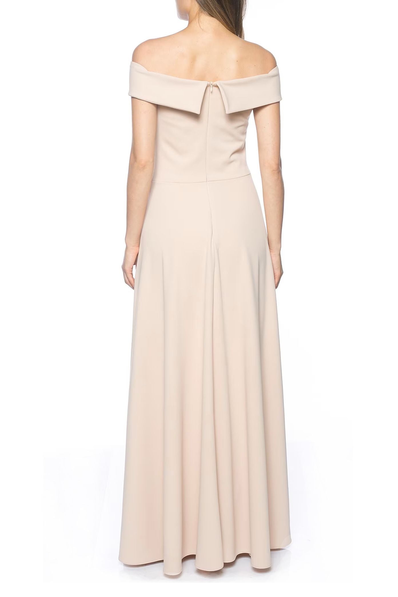 Jumpsuit Off Shoulder Walk Through Jumpsuit Champagne