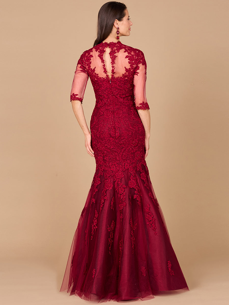Formal Dresses Long Mermaid Formal Evening Dress Dark Red