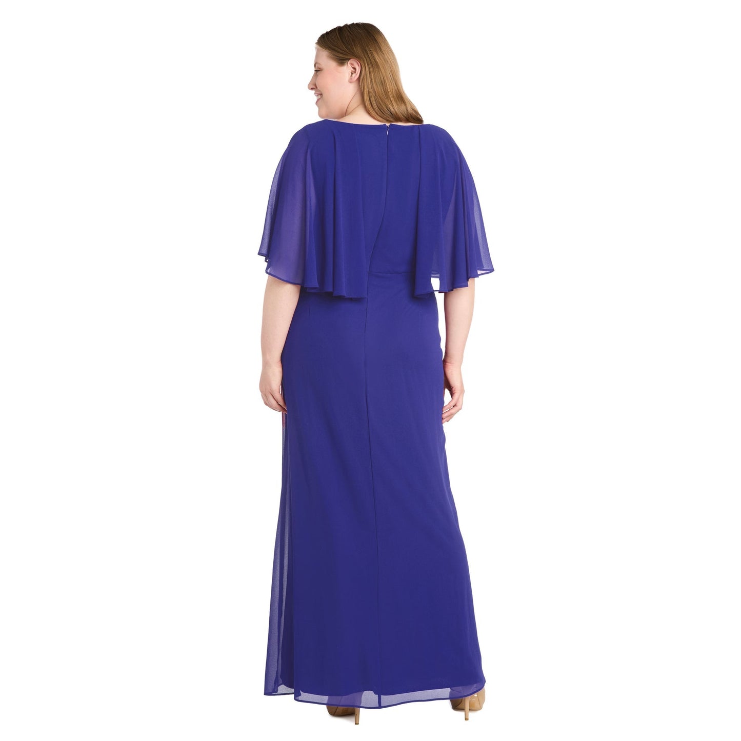 Plus Size Dresses Plus Size Long Mother of the Bride Formal Dress Violet
