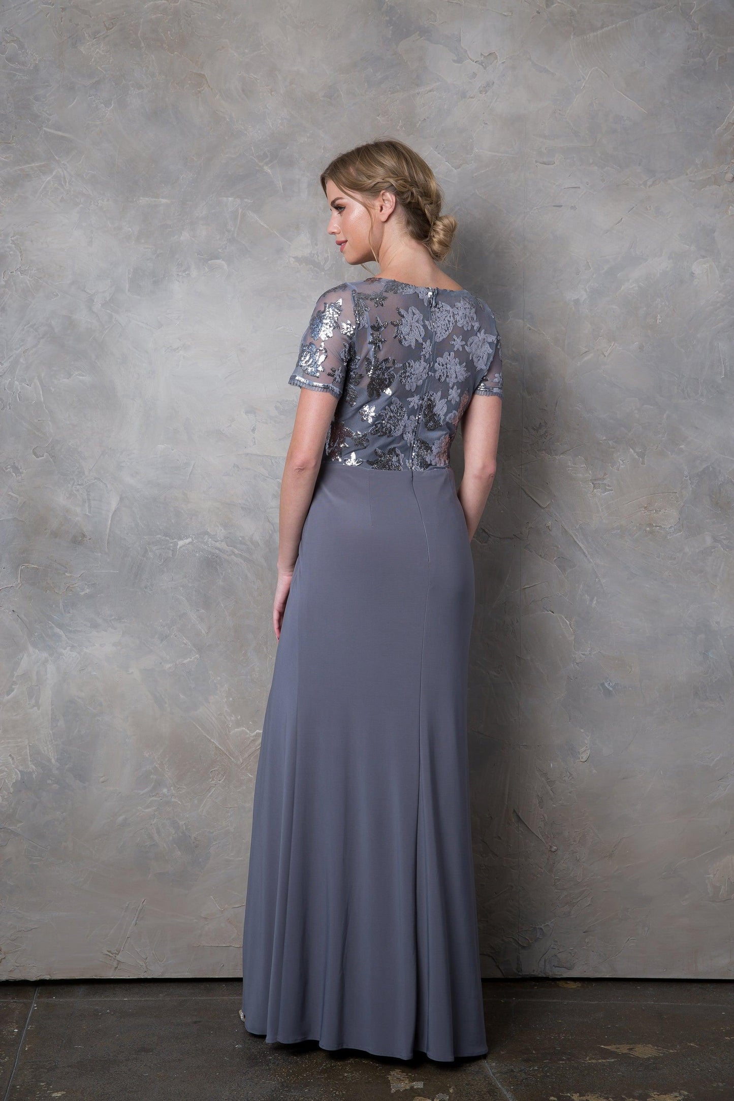 Long Formal Mother of the Bride Evening Dress