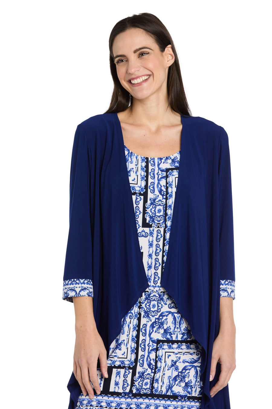 Cocktail Dresses Mother of the Bride  Short Petite Jacket Dress Royal