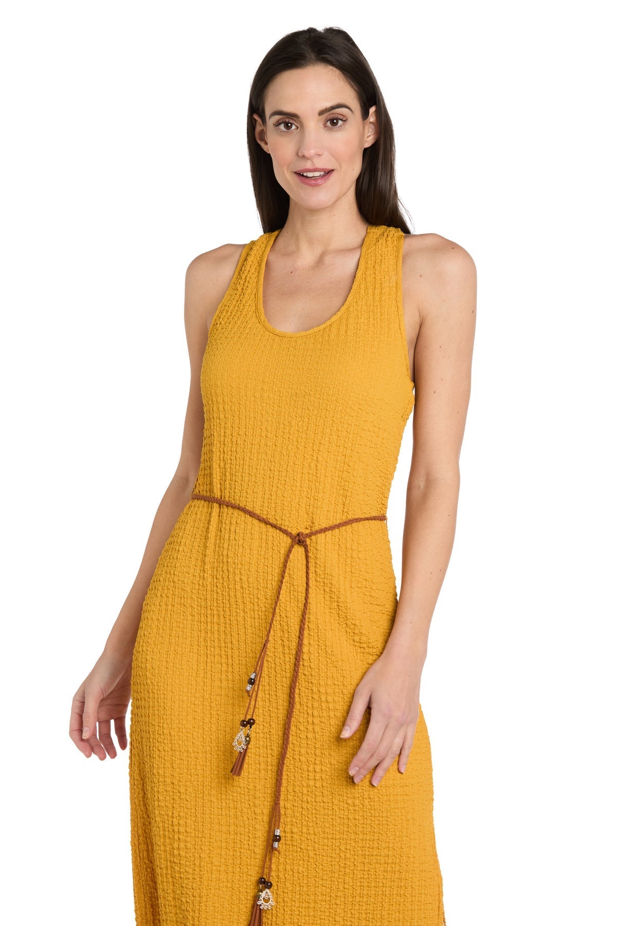 Formal Dresses Beaded Long Formal Petite Maxi Dress Ochre