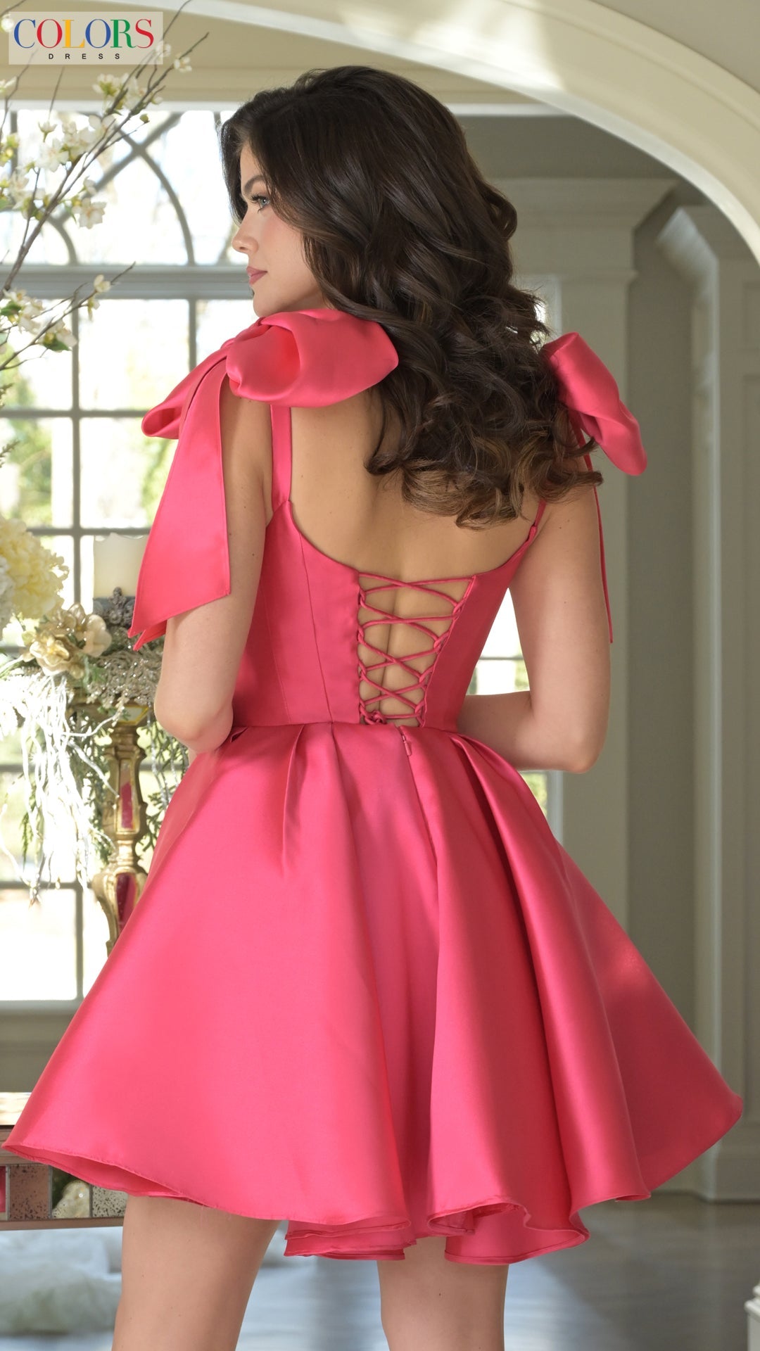 Cocktail Dresses Homecoming Short Pleated Cocktail Dress Hot Pink