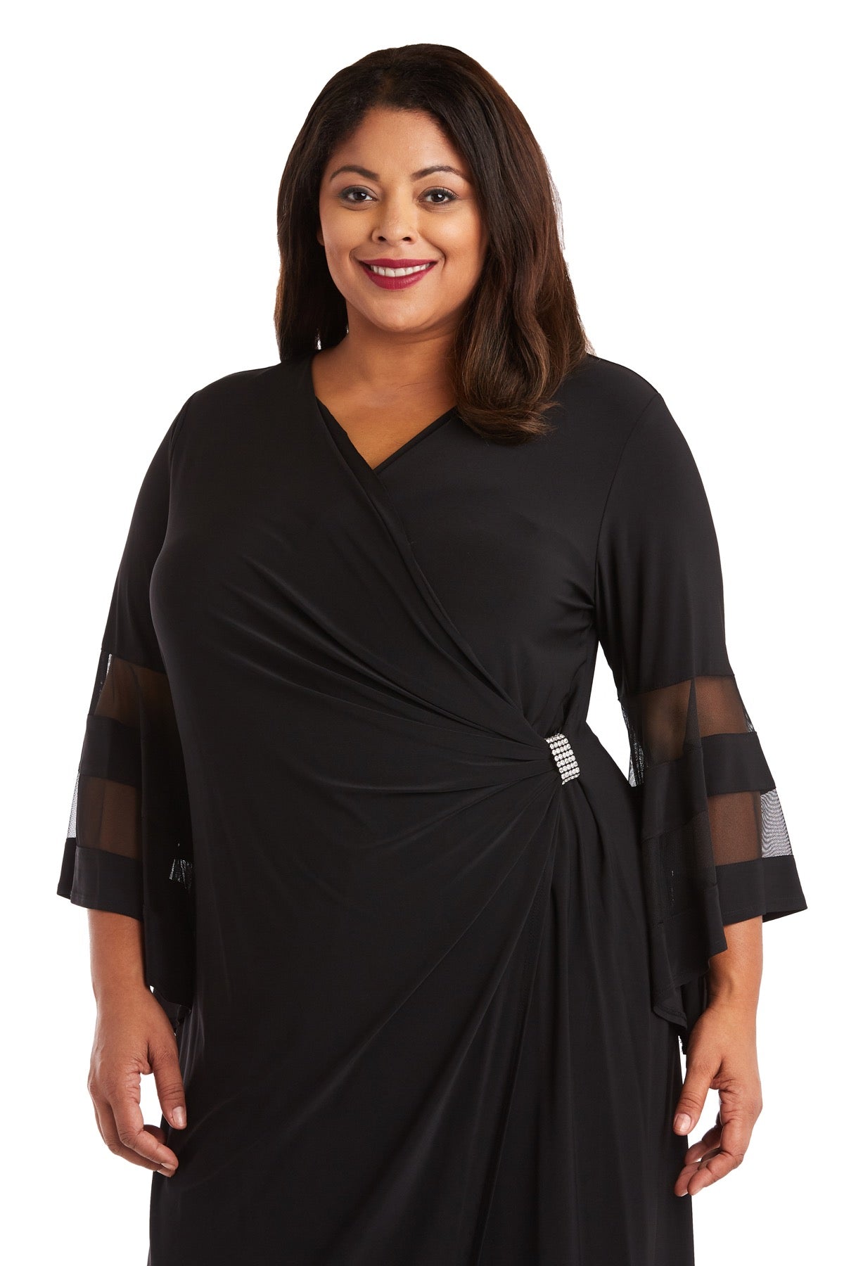 Plus Size Dresses Long Formal Plus Size Evening Dress Black