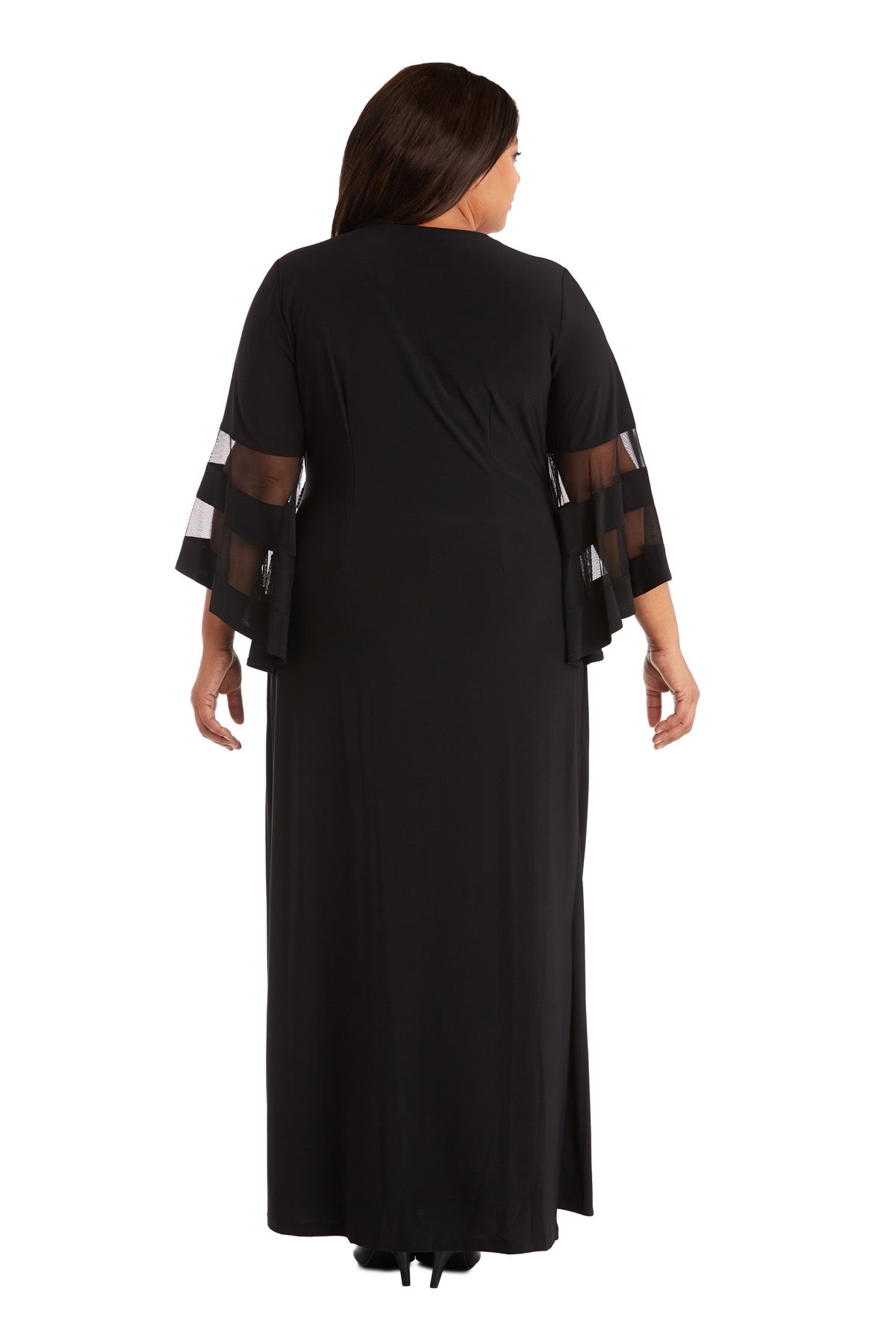 Plus Size Dresses Long Formal Plus Size Evening Dress Black