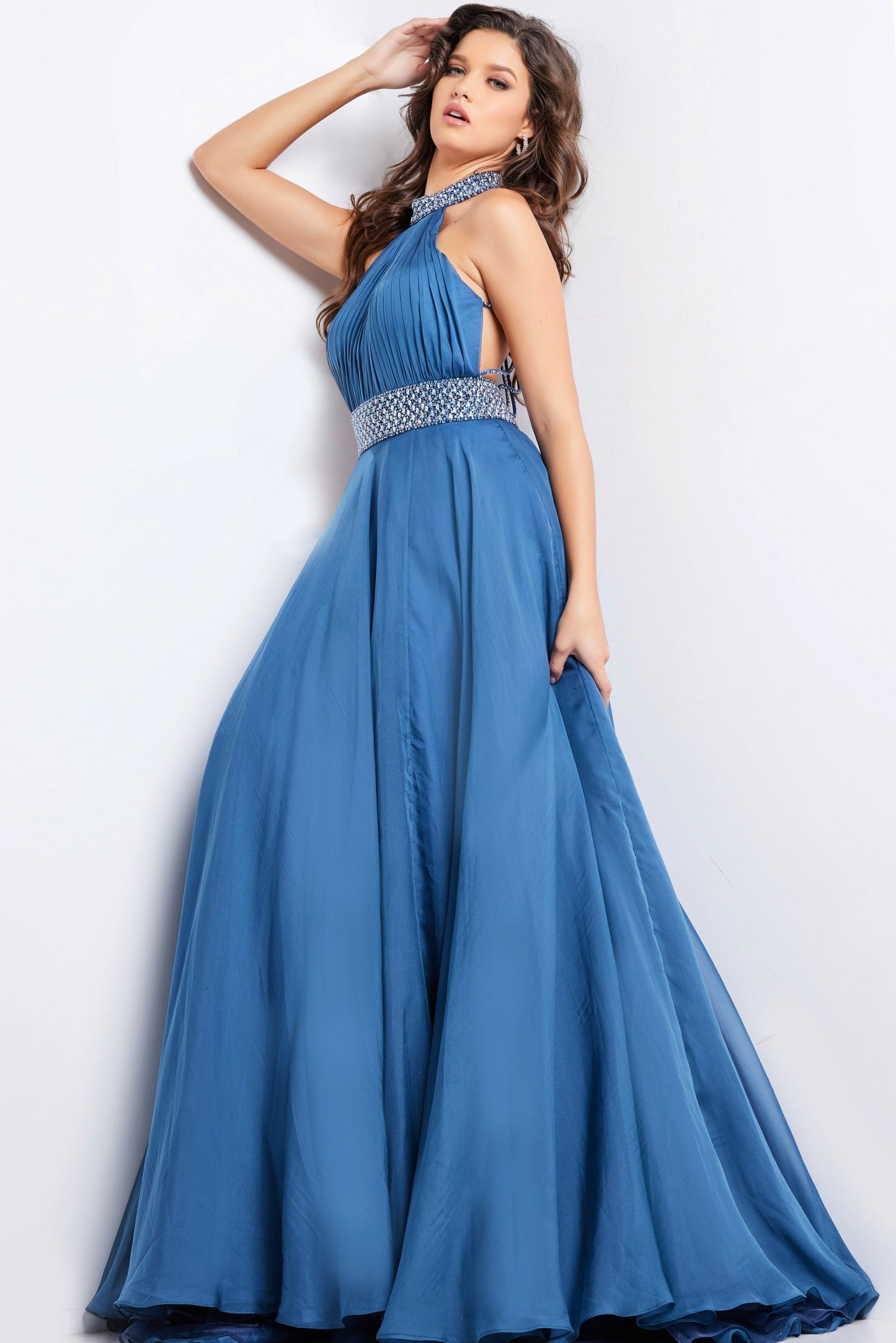 Prom Dresses Long Formal Prom Ball Gown Dark Navy