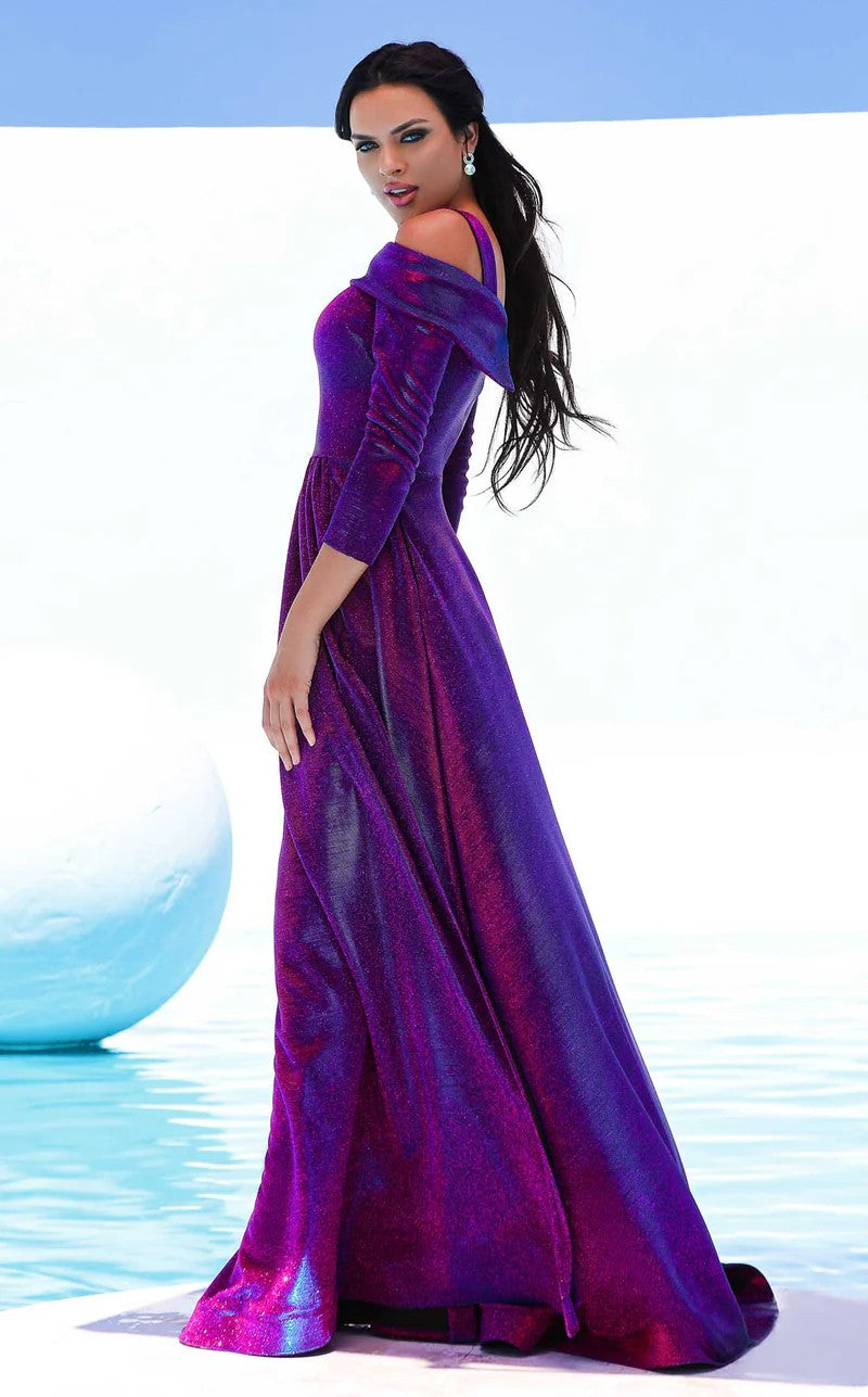 Prom Dresses Long Prom Formal A Line Dress Purple