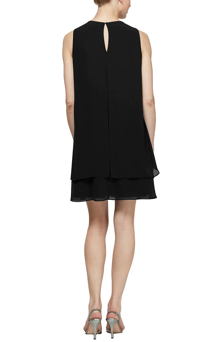 Mother of the Bride Dresses Short Cocktail Dress Black