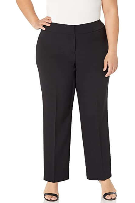 Plus Size Dresses Long Plus Size Formal Pant Suit Dijon Black