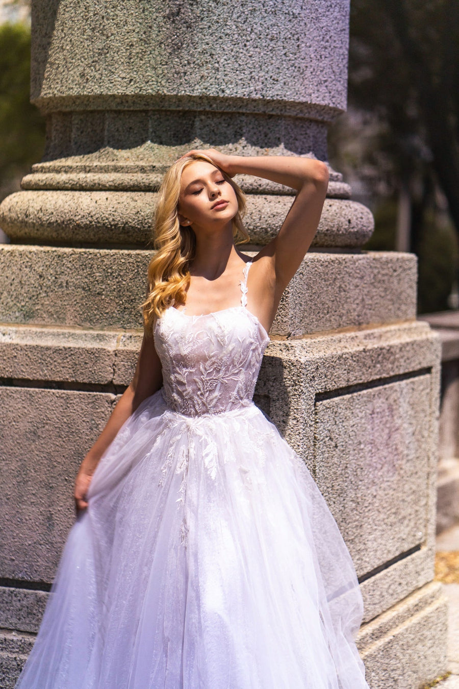 Wedding Dresses Long Bridal Gown Lace Wedding Dress Ivory