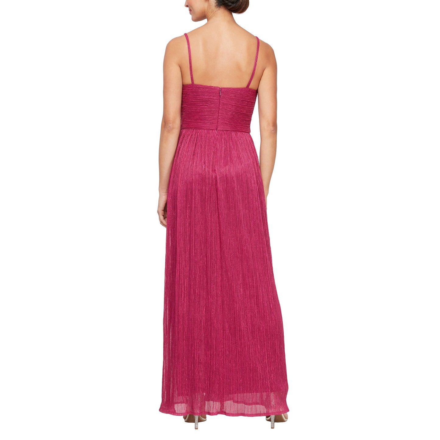 Formal Dresses Formal Long Slit Dress Fuchsia