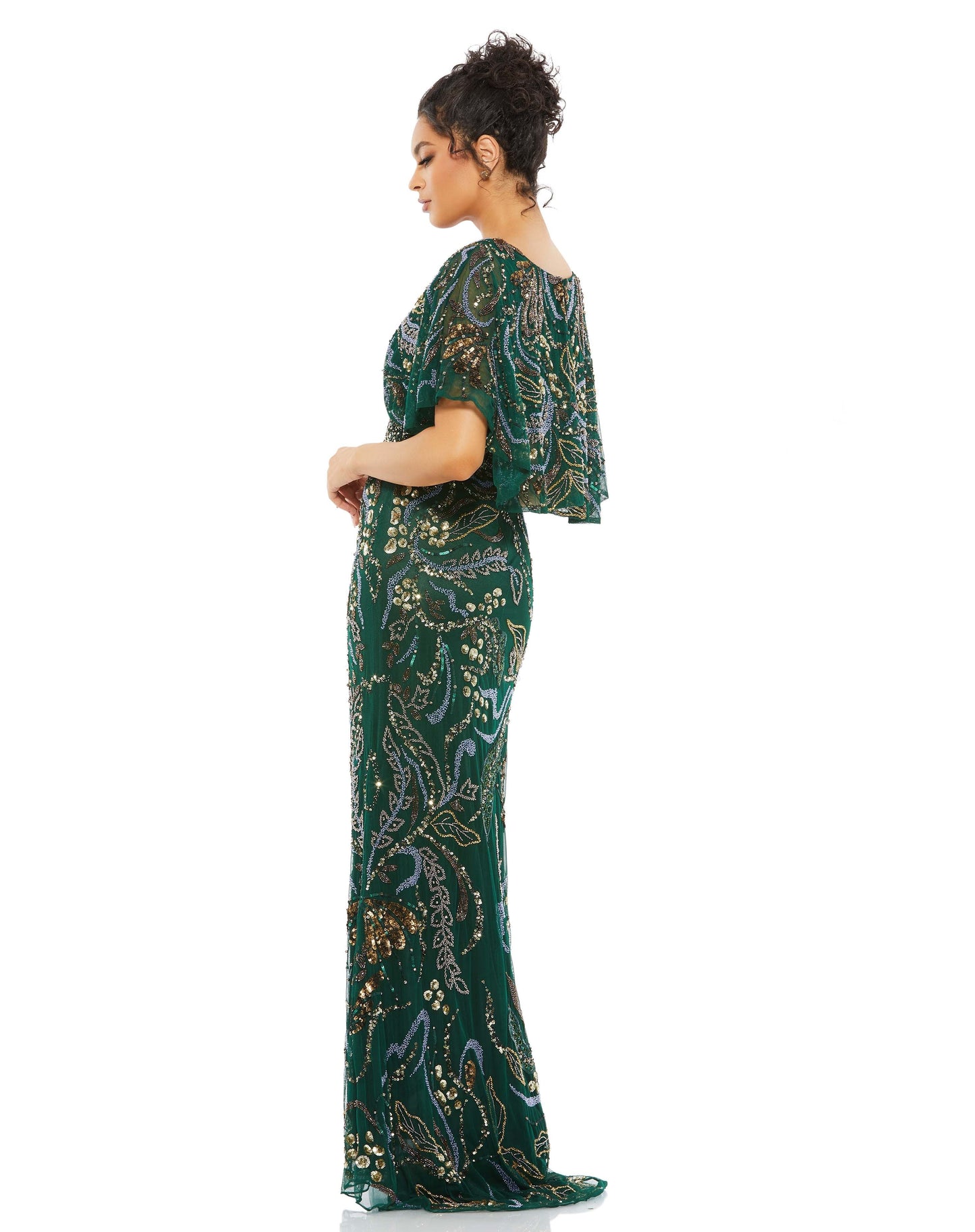 Mother of the Bride Dresses Long Beaded Mother of the Bride Dress Emerald
