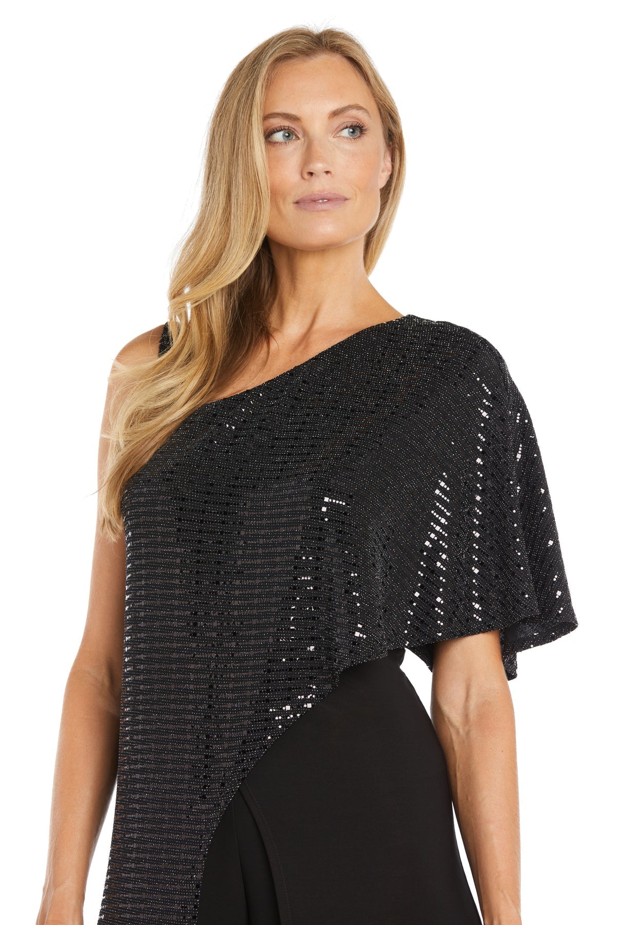 Jumpsuit Long Formal Petite Metallic Jumpsuit Black