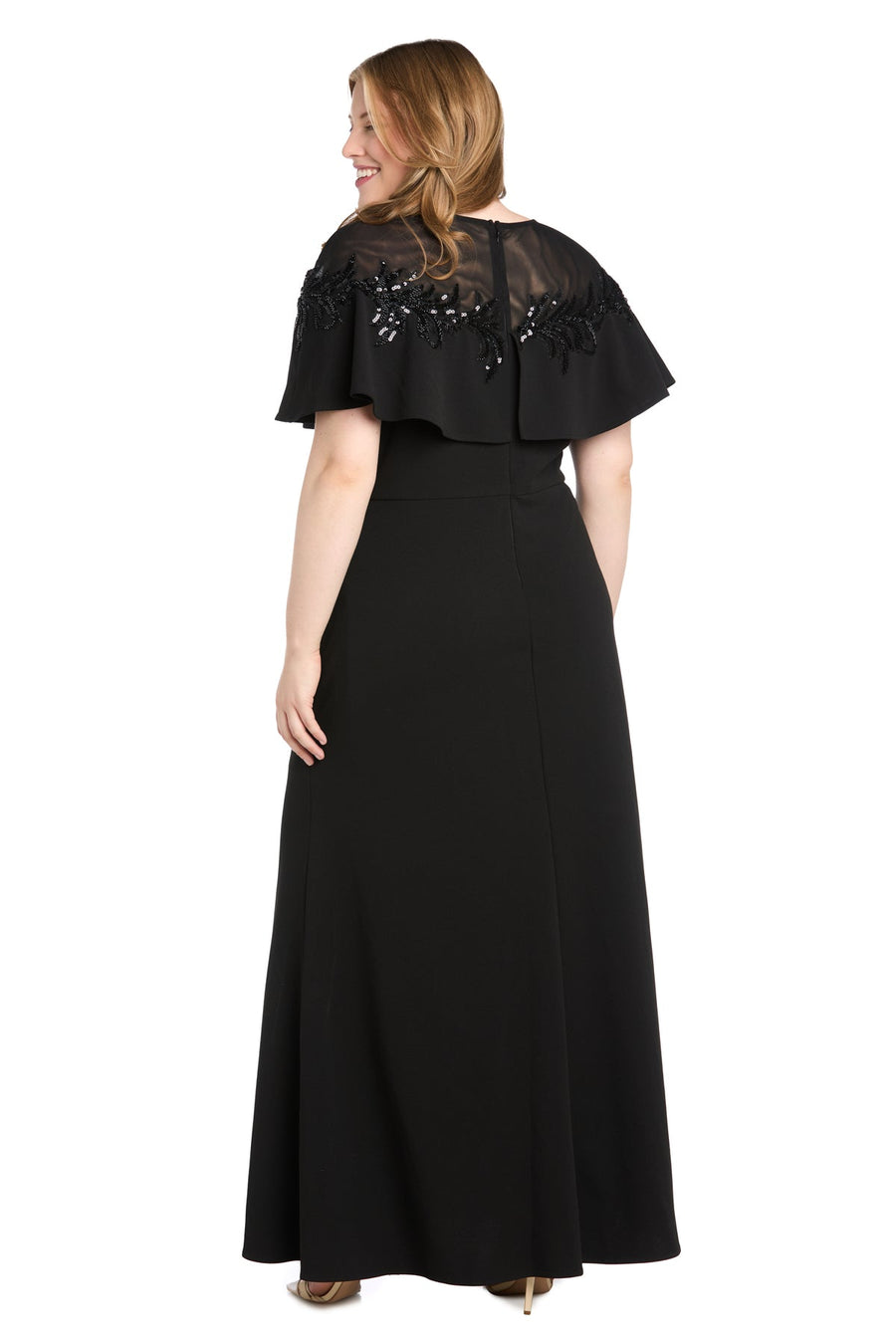 Plus Size Dresses Long Evening Formal Plus Size Dress Black
