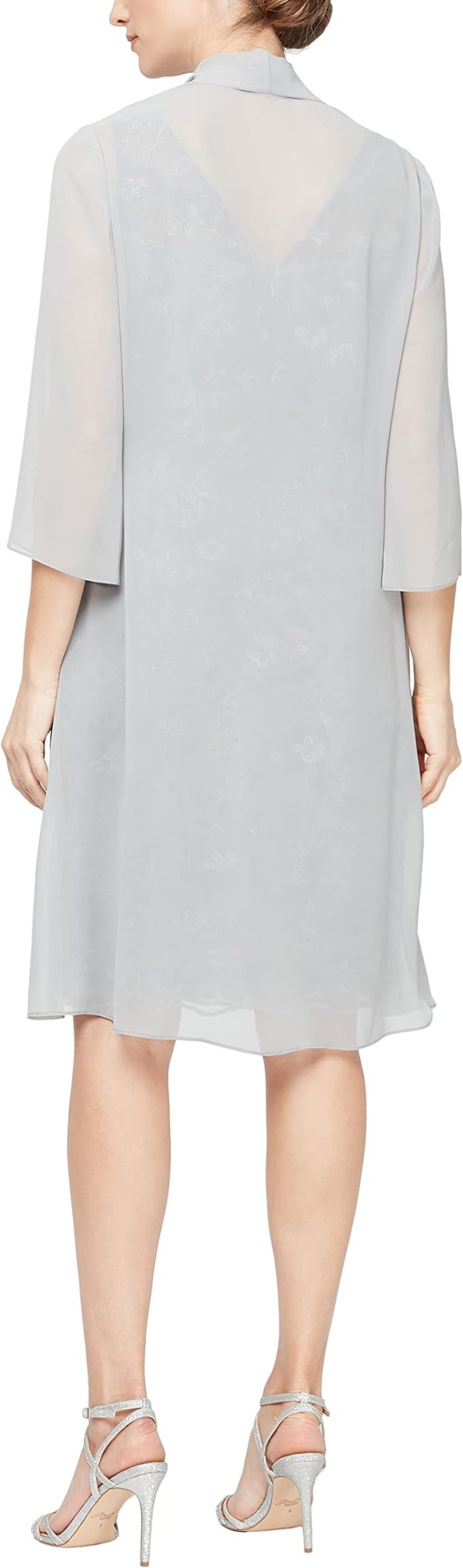 فستان رسمي قصير مطرز من Alex Evenings 81171515