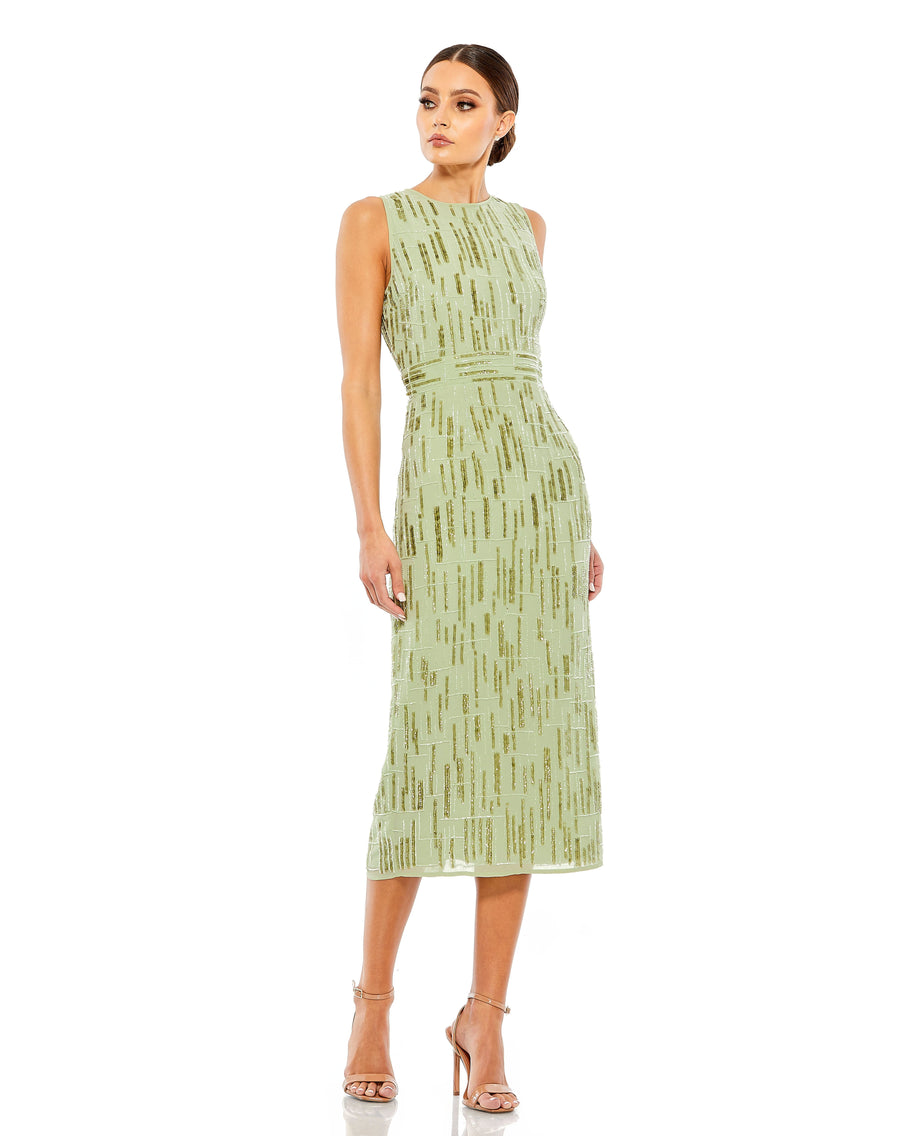 Cocktail Dresses Sleeveless Short Prom Dress Sage