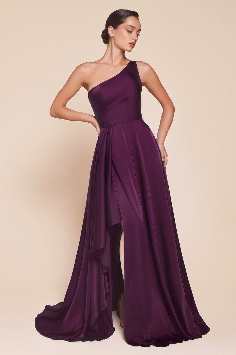 Prom Dresses Formal Long A Line Prom Dress Eggplant
