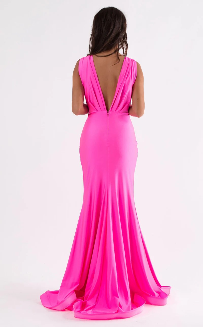Prom Dresses Prom Long Formal Fitted High Slit Evening Dress
