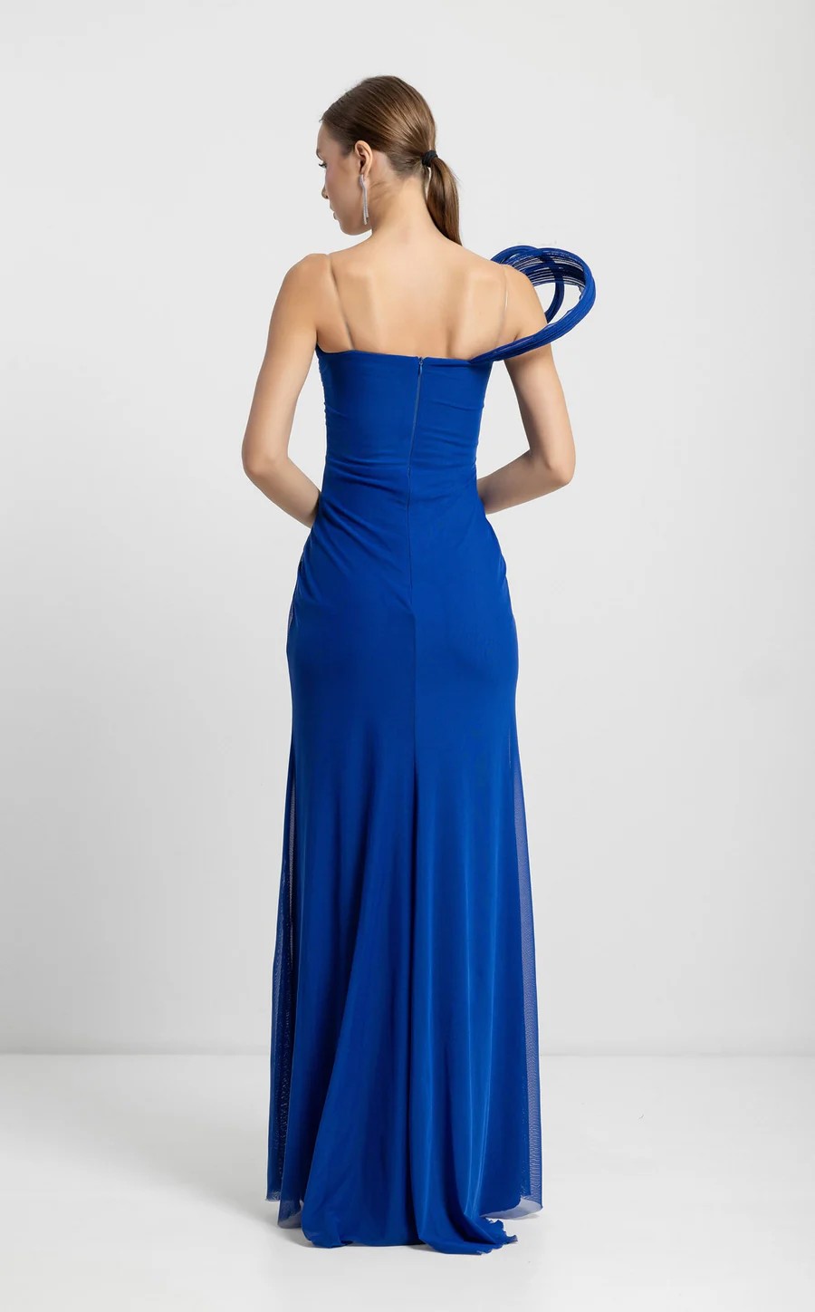 Prom Dresses  Long Formal Slit Prom Dress Royal