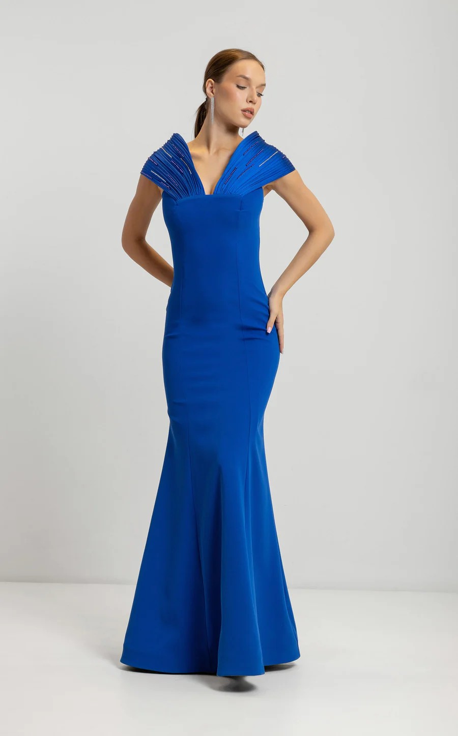 Formal Dresses Long Mermaid Fit Formal Evening Dress Royal