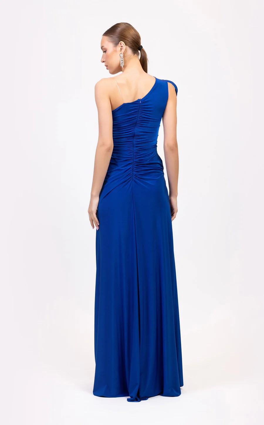 Prom Dresses Slit Prom Fitted Long Formal Dress Royal