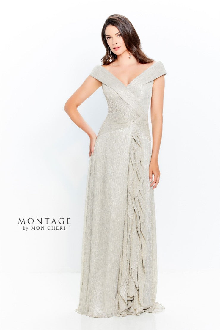 Formal Dresses A Ling Long Ruched Formal Dress Champagne