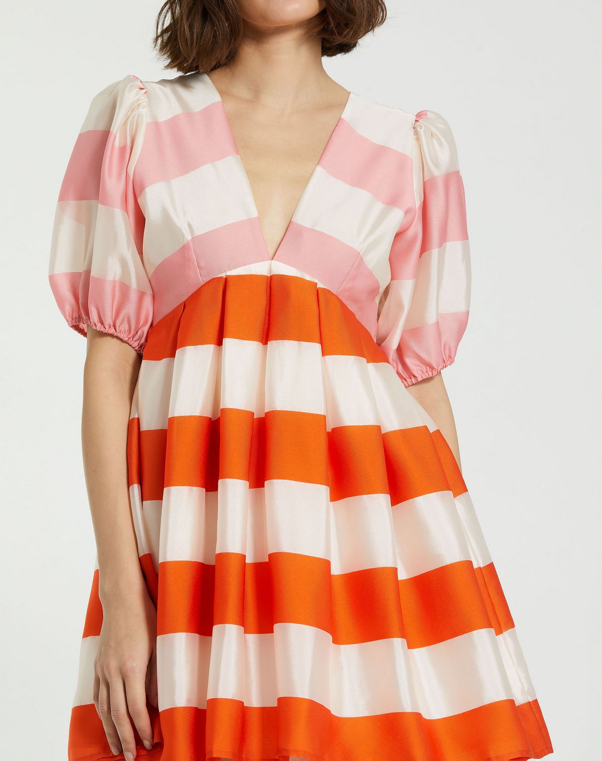 Cocktail Dresses Short Pleated A Line Cocktail Dress Sunset