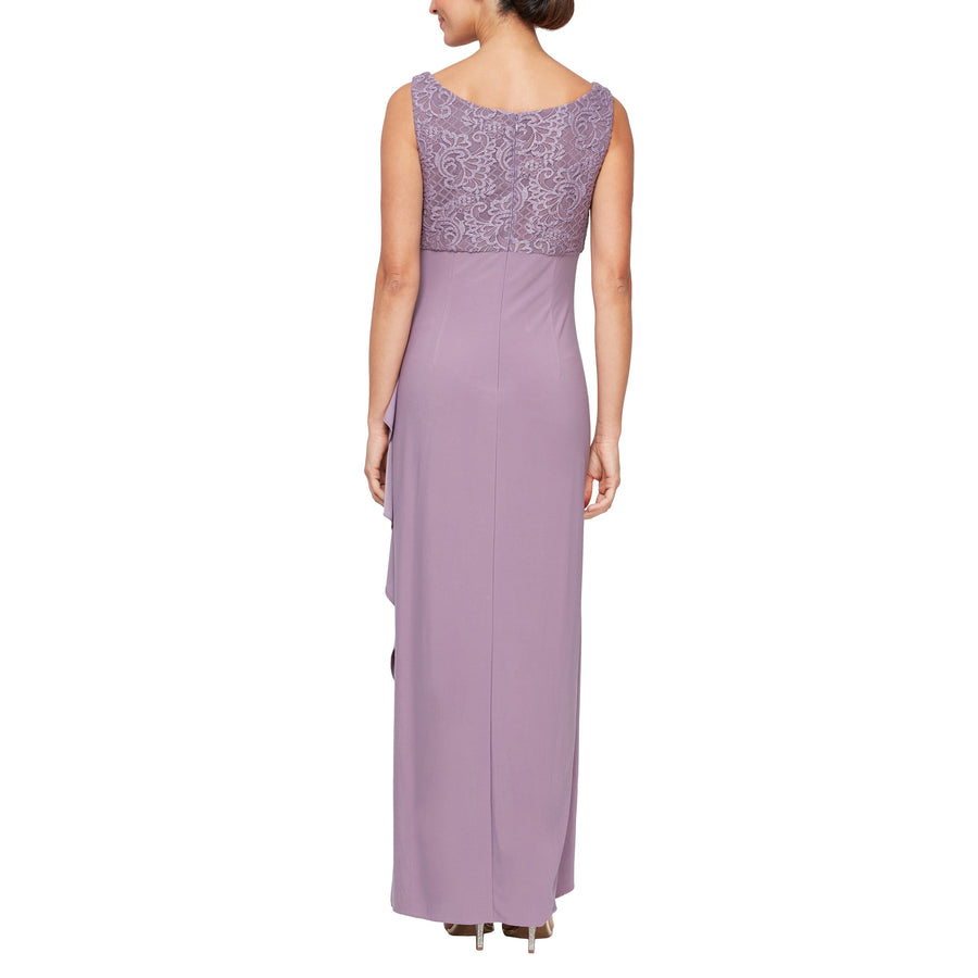 Mother of the Bride Dresses Long Mother of the Bride Jacket Dress Set Icy Orchid