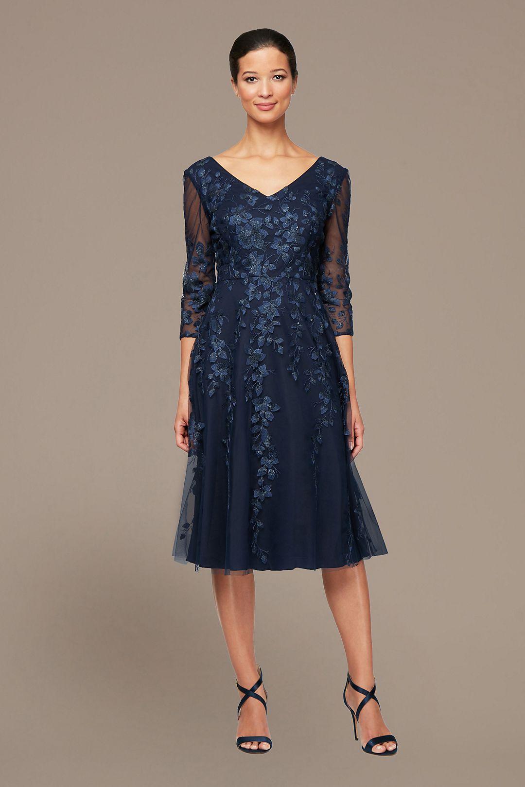 Alex Evenings AE8117861 Alex Sleeveless Short Dress