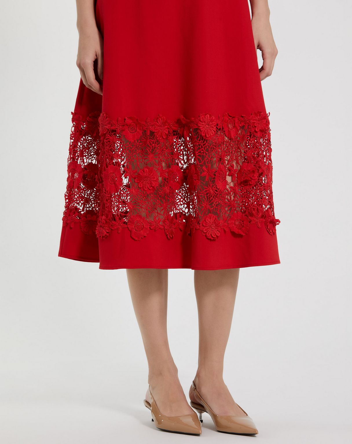 Formal Dresses Tea Length Formal Evening Dress Cherry