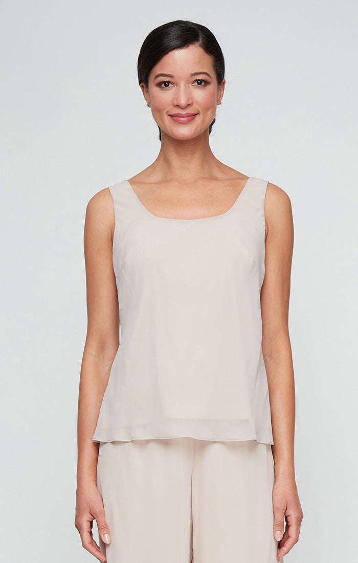 Top Twinset Formal Closure Jacket Top Taupe Multi