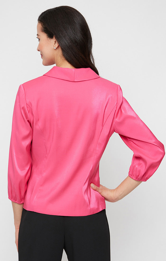 Top Formal Blouse Mother of the Bride Top Fuchsia