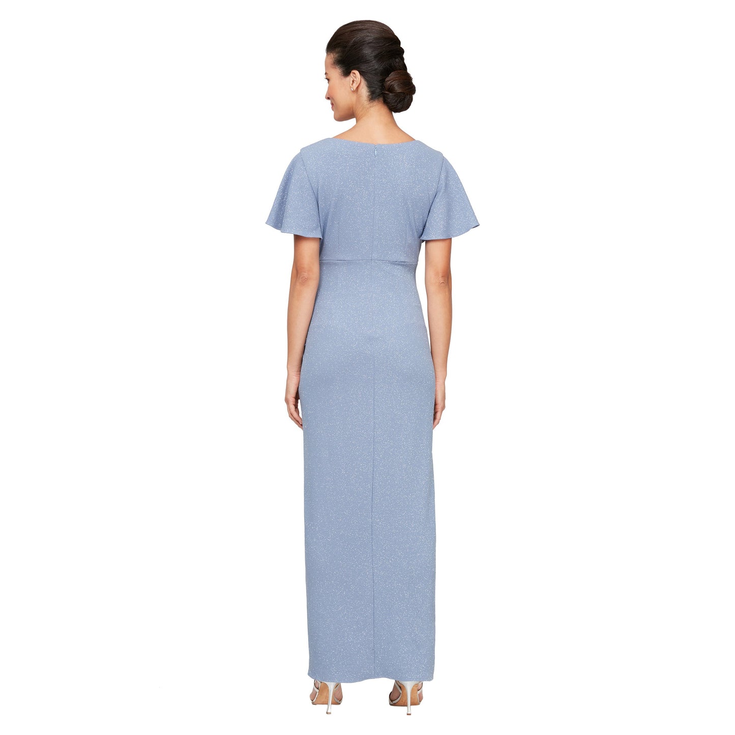 Formal Dresses Long Ruched Beaded Evening Formal Dress Periwinkle