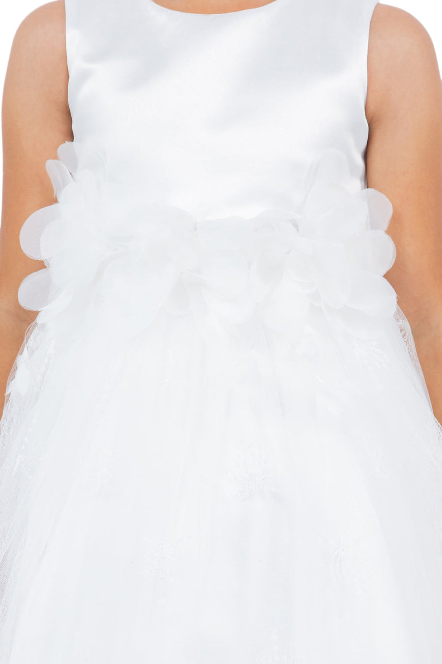 Flower Girl Dresses Lace High Low Flower Girl Dress White