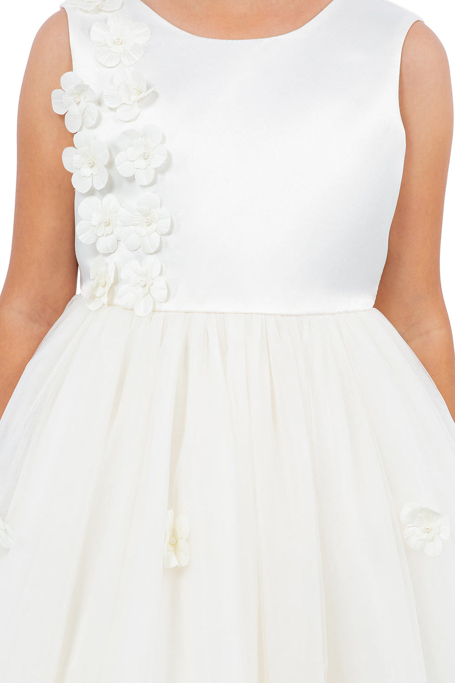 Flower Girl Dresses High Low A Line Flower Girl Dress Ivory