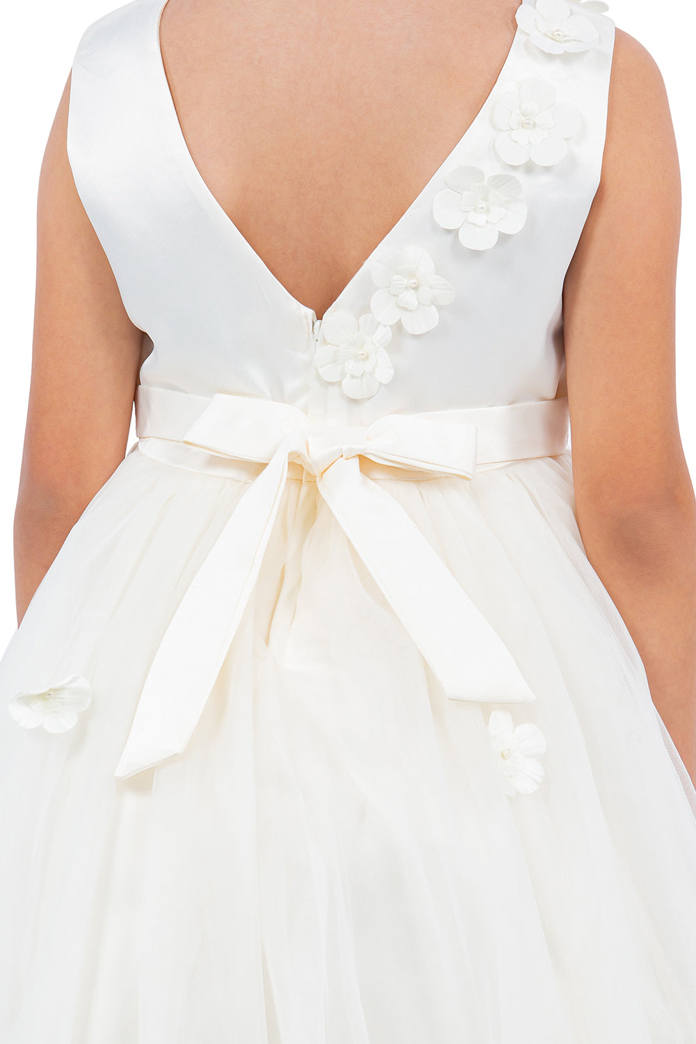 Flower Girl Dresses High Low A Line Flower Girl Dress Ivory